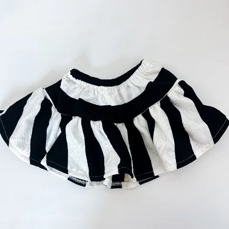 MINI SKIRT | STRIPED | GIRLS velvet skirt rich