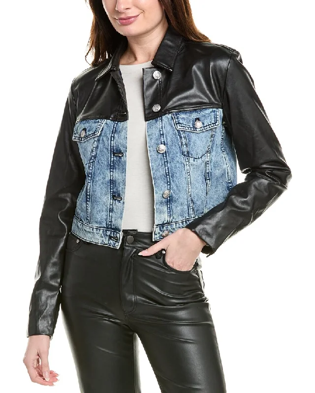 rag & bone Alexa Combo Jacket Wool Jacket Cashmere Jacket Tweed Jacket
