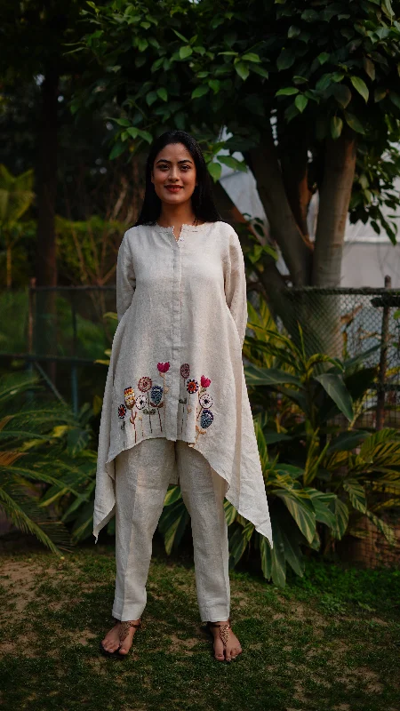Highlow Tunic with Pants Stylish Casual Pants