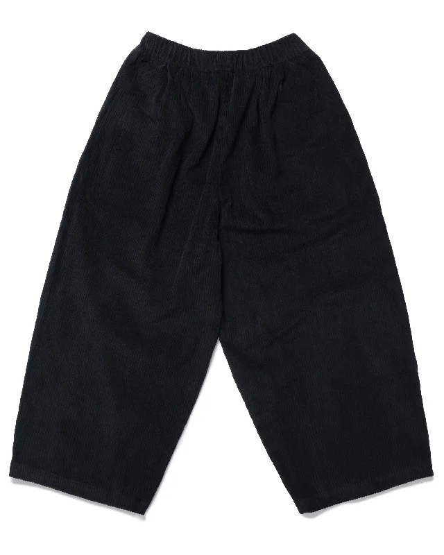 Corduroy Wide Pant Relaxed High-Waist Trousers