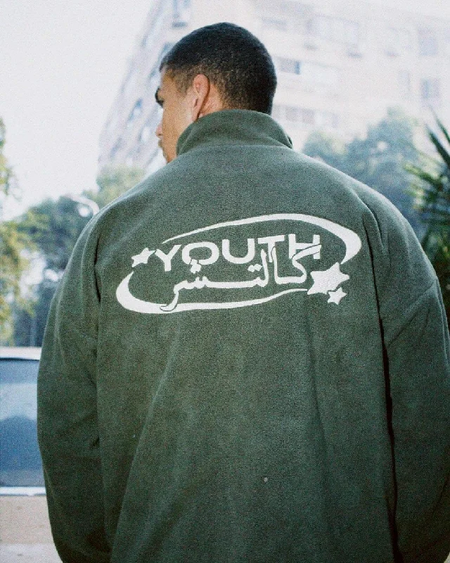 Youth Culture Polar Jacket Cardigan Sweater Pullover