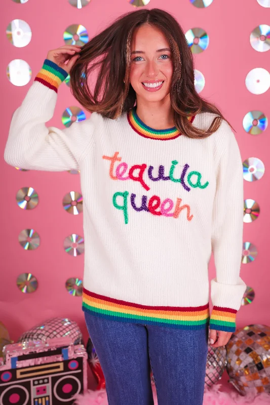 Tequila Queen Sweater Modern Contemporary Chic