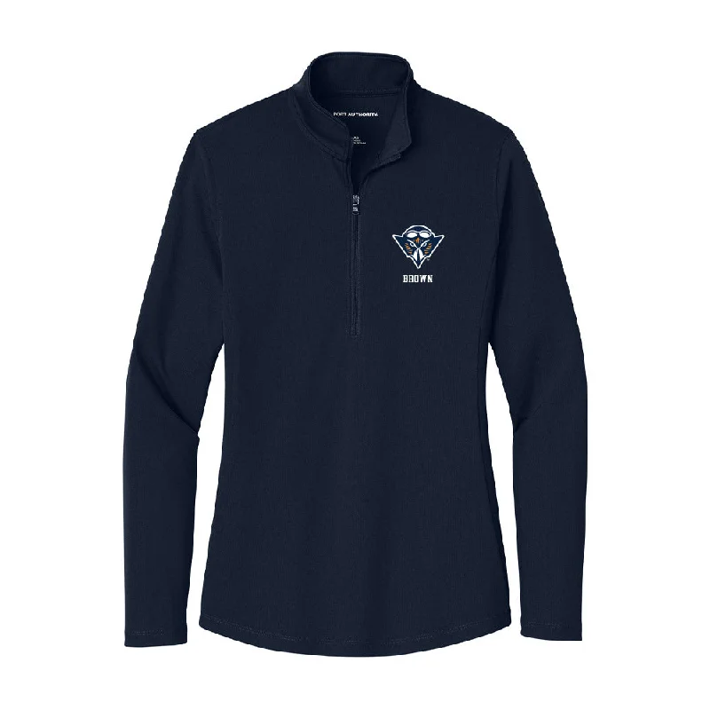UT Martin - NCAA Women's Cross Country : Gabrielle Brown - Women's Lightweight Quarter Zip Jacket Toggled Jacket Drawstring Jacket Belted Jacket
