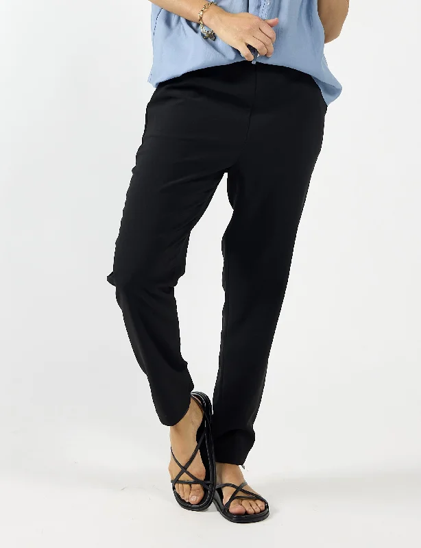Drama the Label Calm Pant - Black Casual Lounge Pants