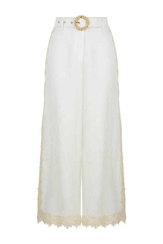 Tilda Pants Trendy Wide-Legged Trousers
