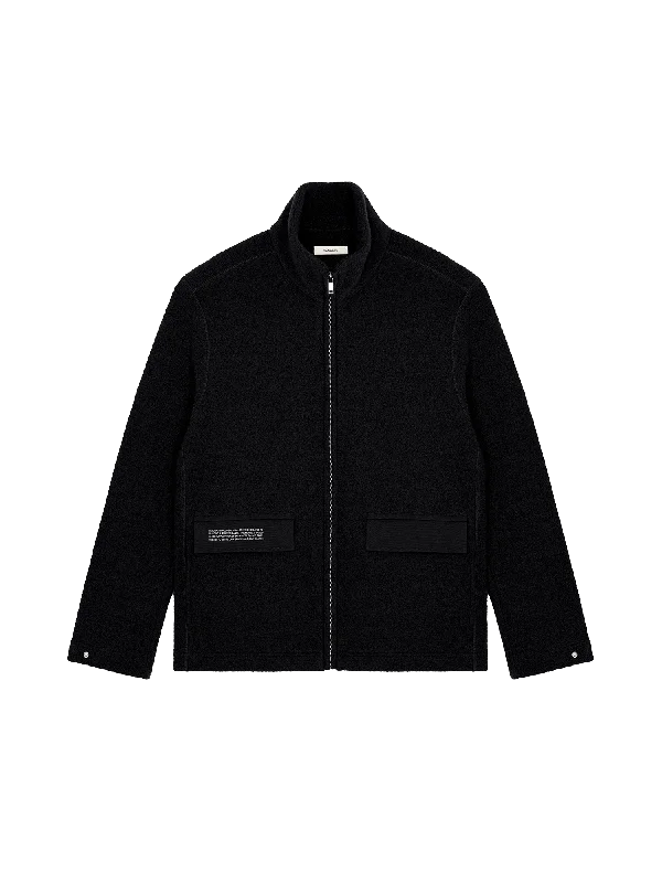 Women's DNA Utility Wool Jacket—black Denim Jacket Leather Jacket Suede Jacket