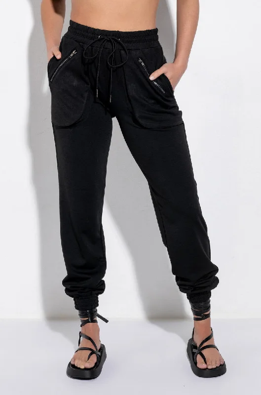 ARLO SKINNY JOGGER PANT High-Waist Trousers