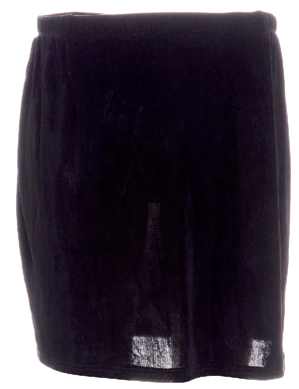 Label Brooke Lycra Mini Skirt wool skirt sturdy