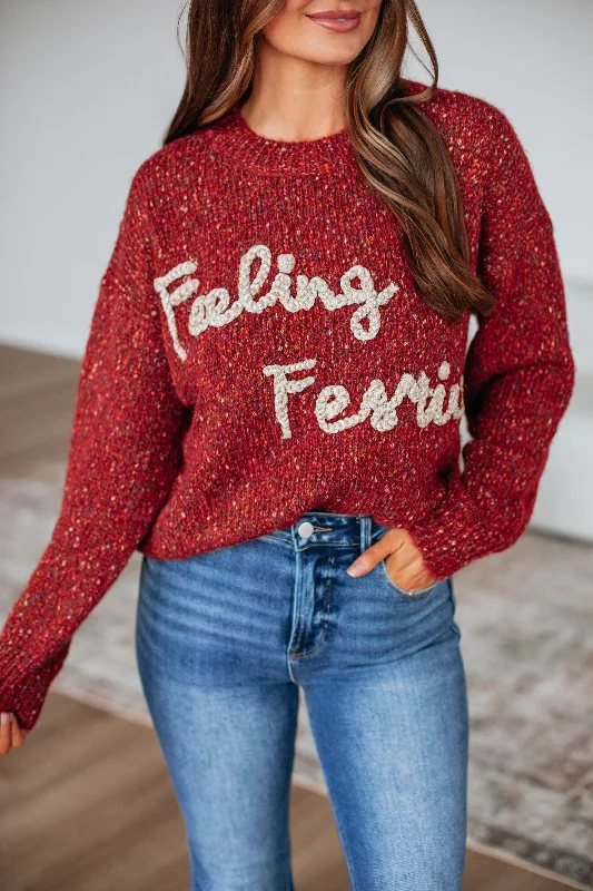 Feeling Festive Sweater Tailored Straight A-Line