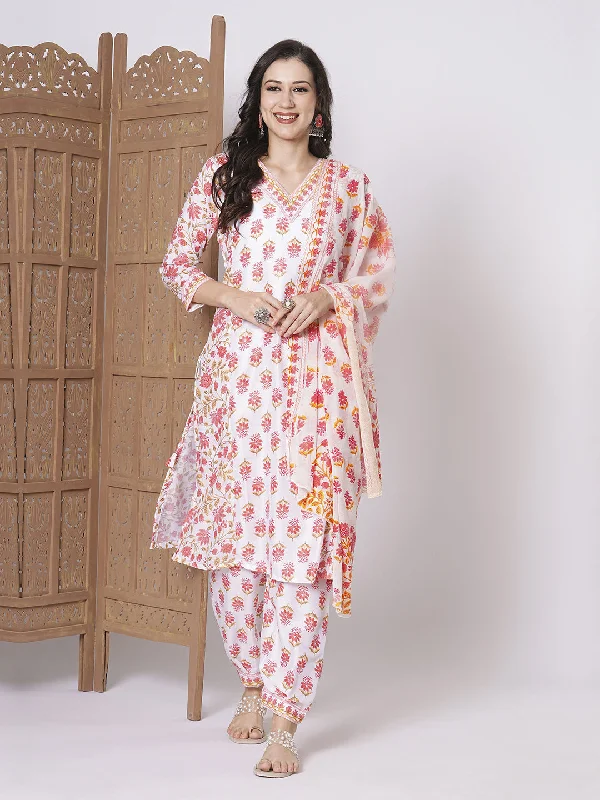 Pink Designer Readymade Pant Suit With Embroidery Printed Work Elegant Silk Pants