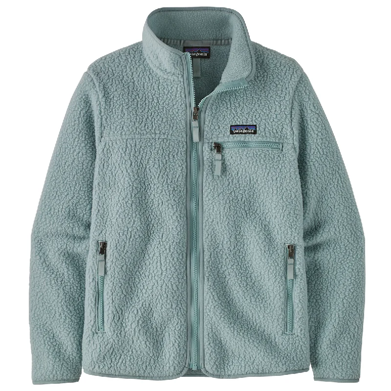 Patagonia Women's Retro Pile Fleece Zip Jacket - Thermal Blue Nylon Jacket Polyester Jacket Spandex Jacket Patagonia Women's Retro Pile Fleece Zip Jacket - Thermal Blue Nylon Jacket Polyester Jacket Spandex Jacket