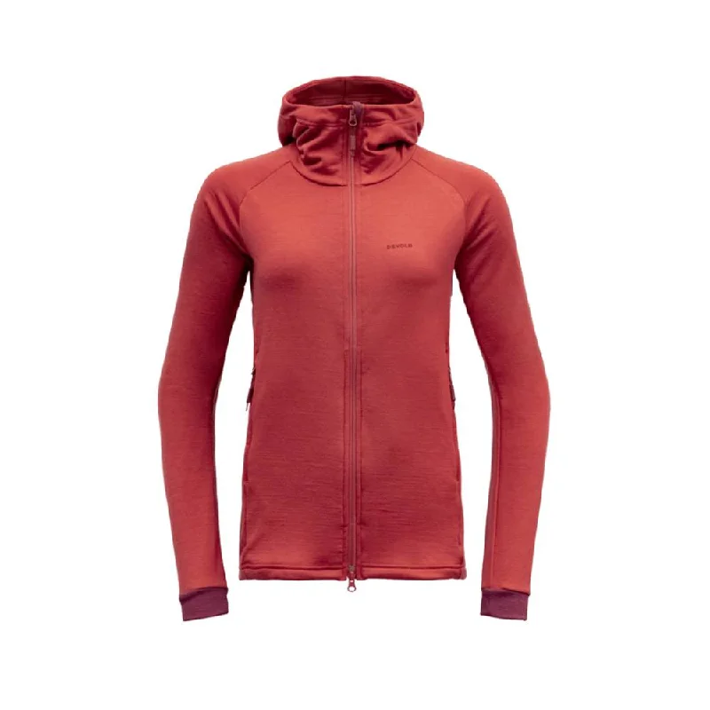 Devold Nibba Merino Womens Hood Jacket 2024 Embroidered Jacket Appliqued Jacket Beaded Jacket