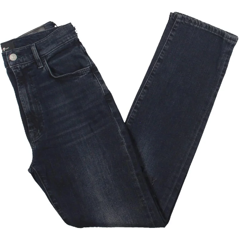 7 For All Mankind Womens Pocket WorkWear Skinny Pants Chic Wool Trousers