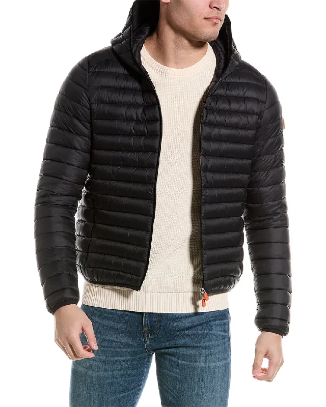 Save The Duck Donald Jacket Notch Collar Jacket Peter Pan Collar Jacket Cowl Neck Jacket Save The Duck Donald Jacket Notch Collar Jacket Peter Pan Collar Jacket Cowl Neck Jacket