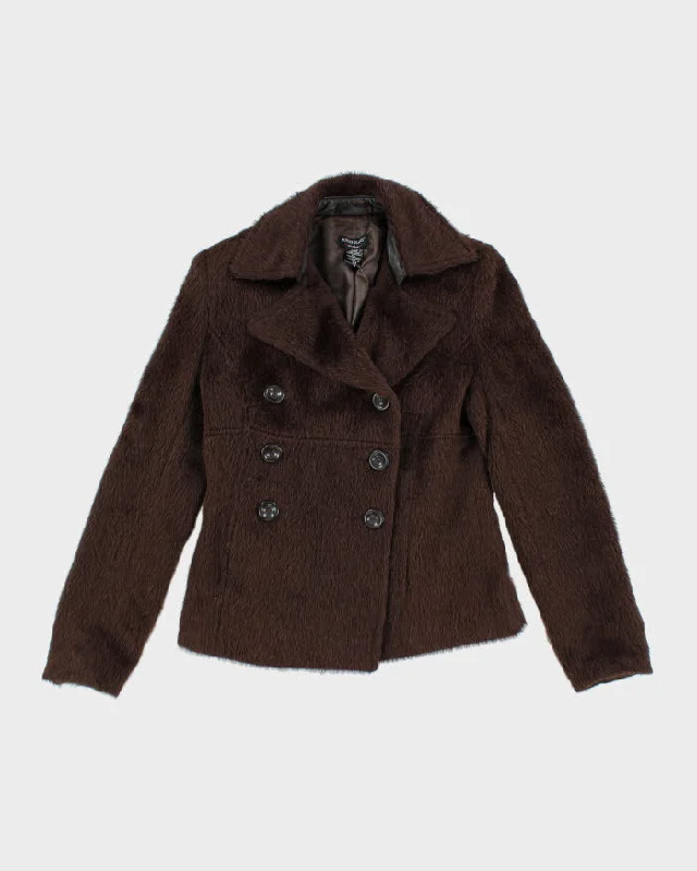 Y2k 00s Guess Alpaca Wool Blend Jacket - XS Striped Jacket Polka Dot Jacket Floral Jacket Y2k 00s Guess Alpaca Wool Blend Jacket - XS Striped Jacket Polka Dot Jacket Floral Jacket