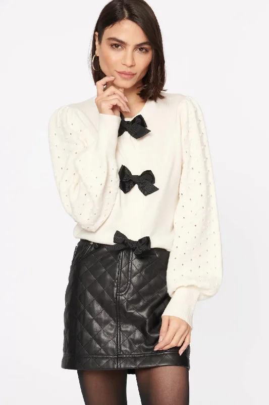 Black Macy skirt lace skirt intricate