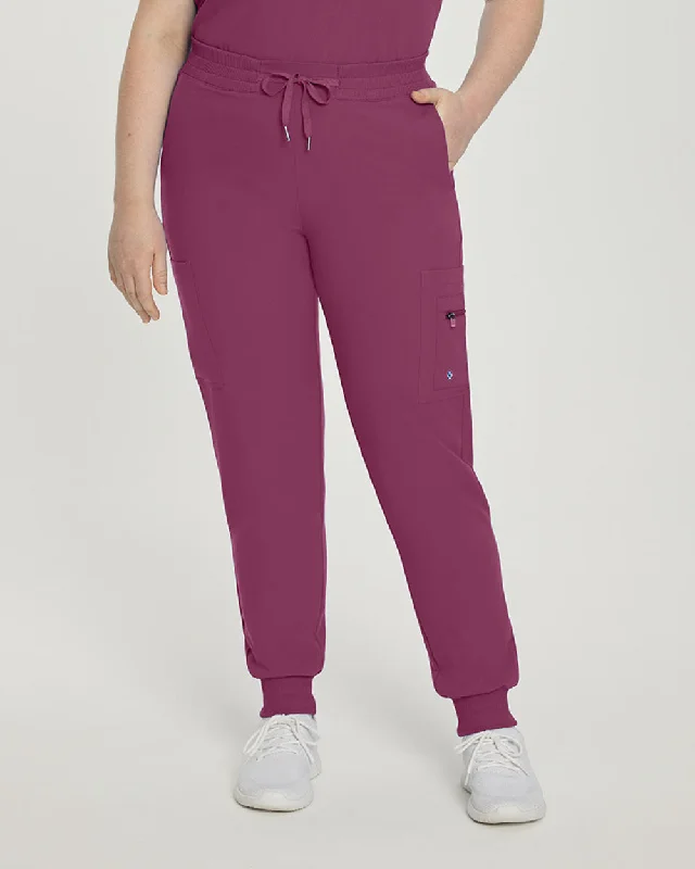 V.Tess Zipper Cargo Pocket Jogger Pants Comfy Cargo Trousers