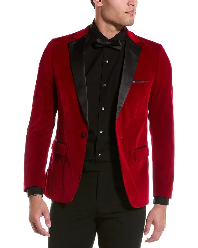 Paisley & Gray Osborne Slim Fit Velvet Jacket Lace Jacket Ribbed Jacket Sequined Jacket Paisley & Gray Osborne Slim Fit Velvet Jacket Lace Jacket Ribbed Jacket Sequined Jacket