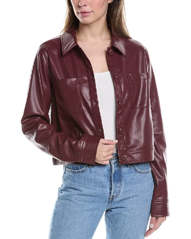 Michael Stars Enzo Jacket Print Jacket Jacquard Jacket Patchwork Jacket