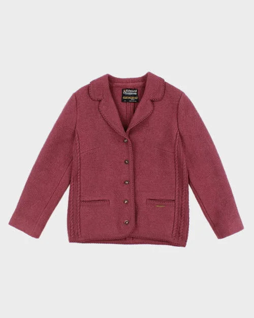 Vintage Edward Chapman Geiger Wool Jacket - M One-Shoulder Jacket Off-the-Shoulder Jacket Asymmetrical Jacket Vintage Edward Chapman Geiger Wool Jacket - M One-Shoulder Jacket Off-the-Shoulder Jacket Asymmetrical Jacket