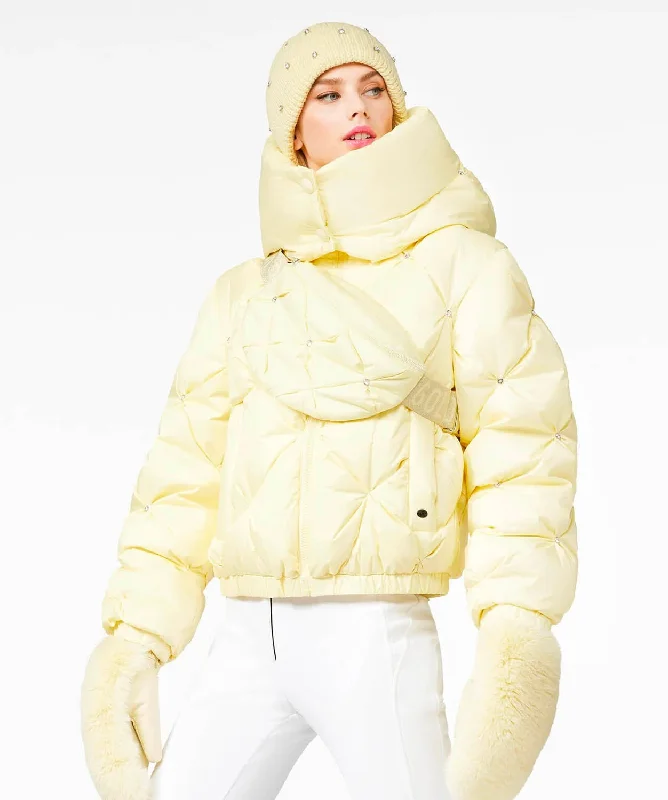 Women's Glare Ski Jacket with crystals by Swarovski® Mesh Jacket Canvas Jacket Denim Jacket Women's Glare Ski Jacket with crystals by Swarovski® Mesh Jacket Canvas Jacket Denim Jacket