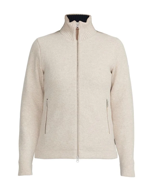 Holebrook Sweden Clair Fullzip Windproof Jacket Wool Jacket Cashmere Jacket Tweed Jacket