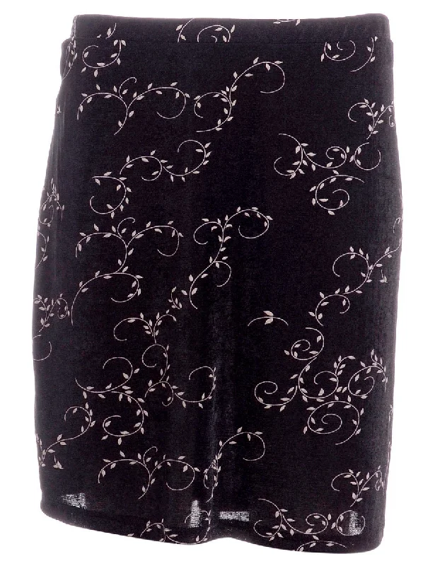 Label Brooke Lycra Mini Skirt velvet skirt sumptuous