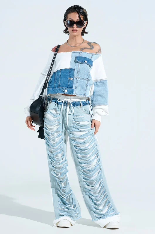 ALL AROUND THE CITY PANT Trendy Printed Pants