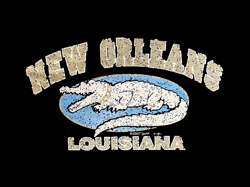 New Orleans Louisiana Alligator T-Shirt