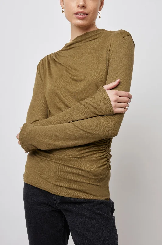 JOELLE TOP - OCHRE