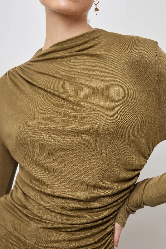 JOELLE TOP - OCHRE