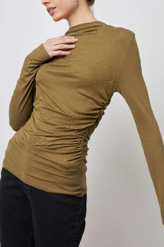 JOELLE TOP - OCHRE