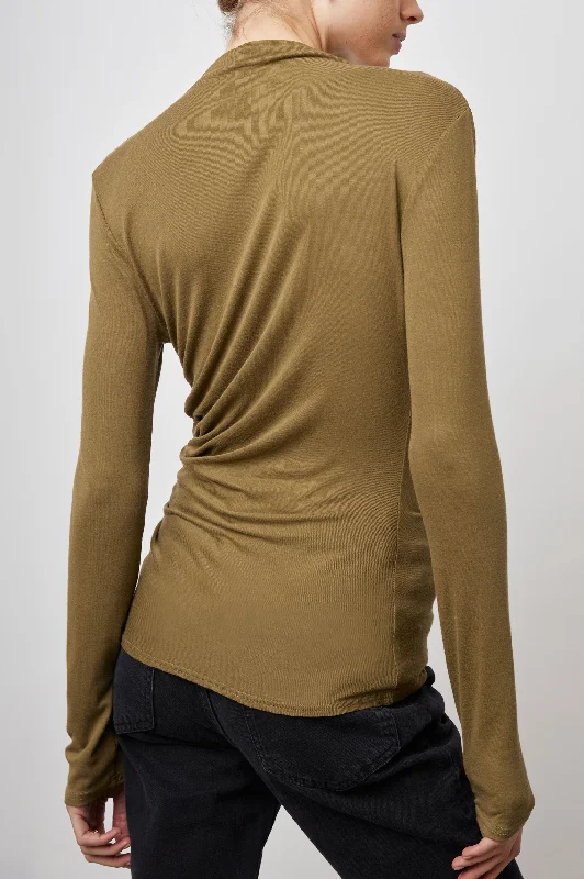 JOELLE TOP - OCHRE