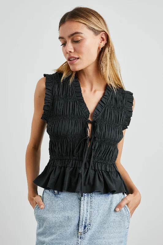 MARTINE TOP - BLACK