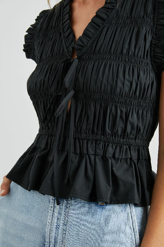 MARTINE TOP - BLACK