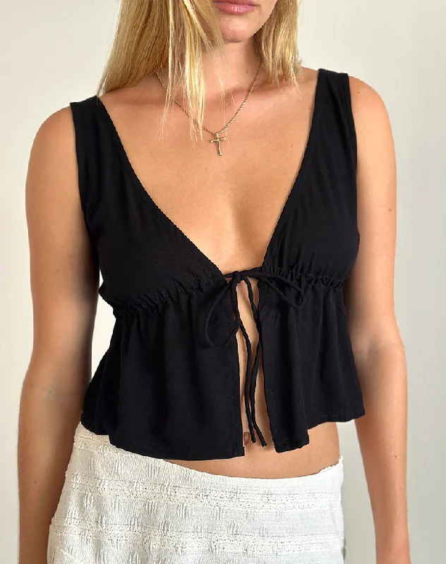 Rolia Cami Top in Black