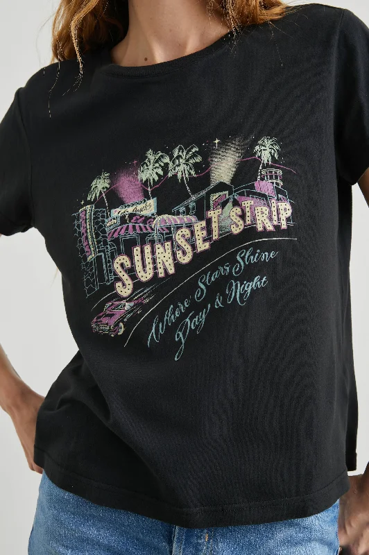 THE CLASSIC CREW T-SHIRT - SUNSET STRIP