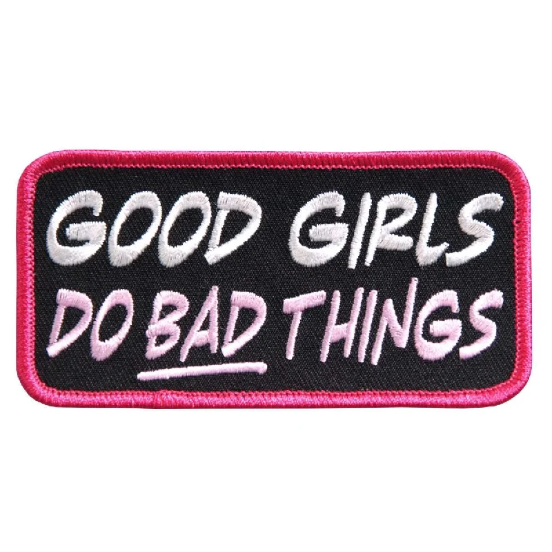 Hot Leathers Good Girls do Bad Things Embroidered 4