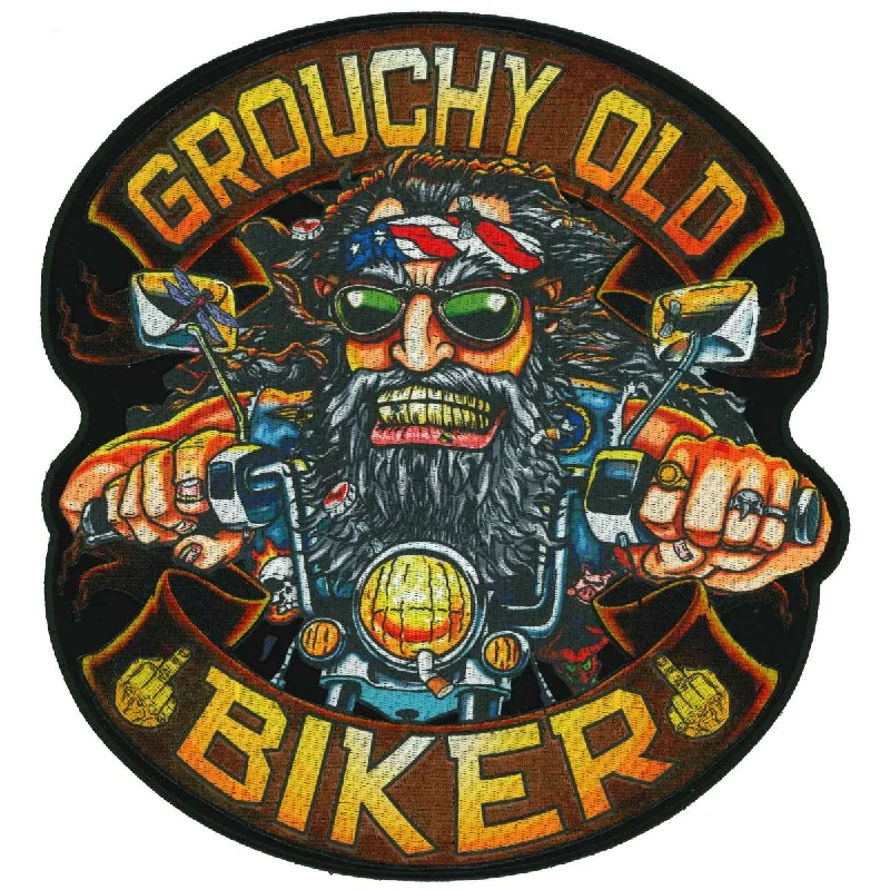 Hot Leathers Grouchy Biker Patch 11