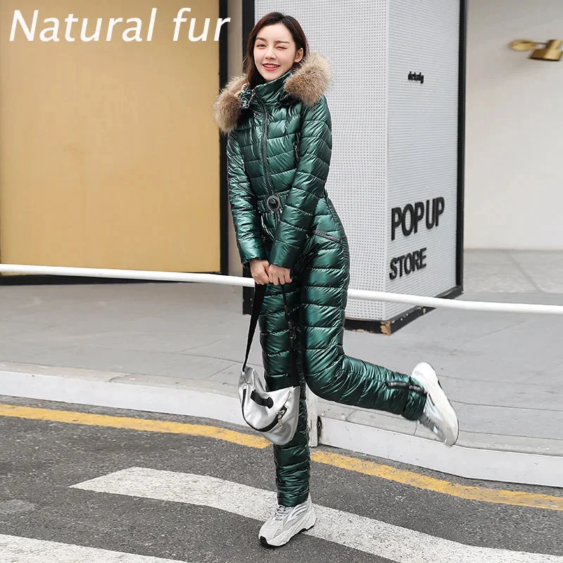 Green Natural fur / M 40-47.5KG