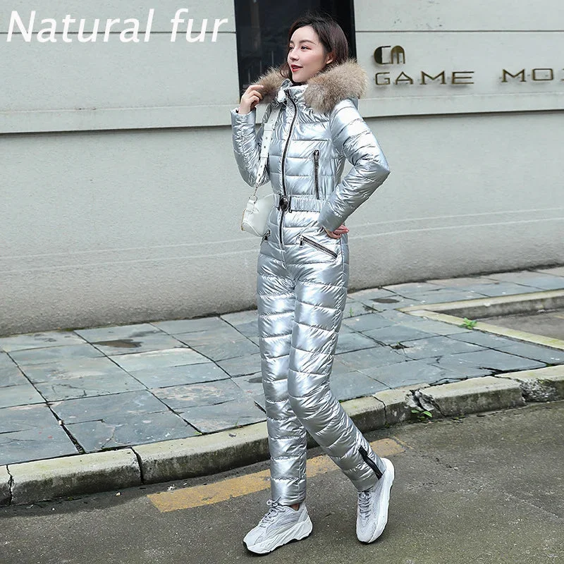 Silver 2 Natural fur / M 40-47.5KG