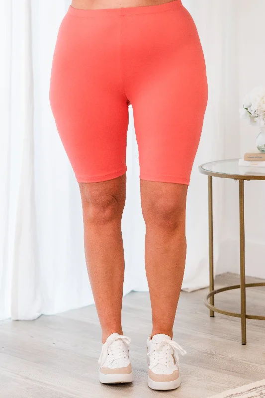 Adventure Unlimited Shorts, Deep Coral