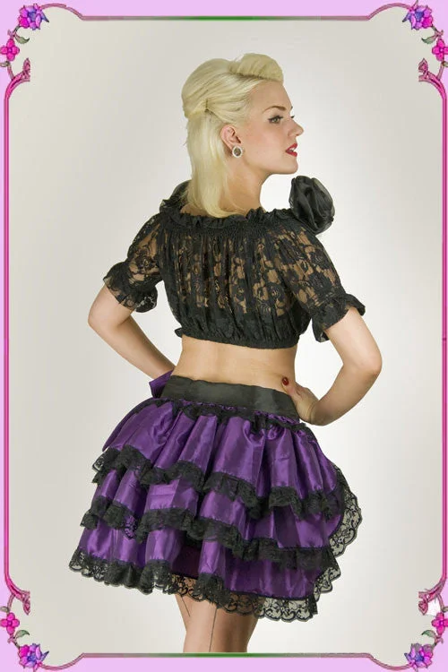 Agatha Tie Bustle Skirt