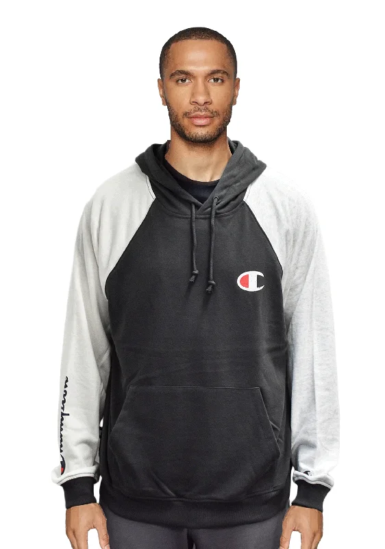 Champion Mens French Terry Colourblock Hoodie <br> AWHWN