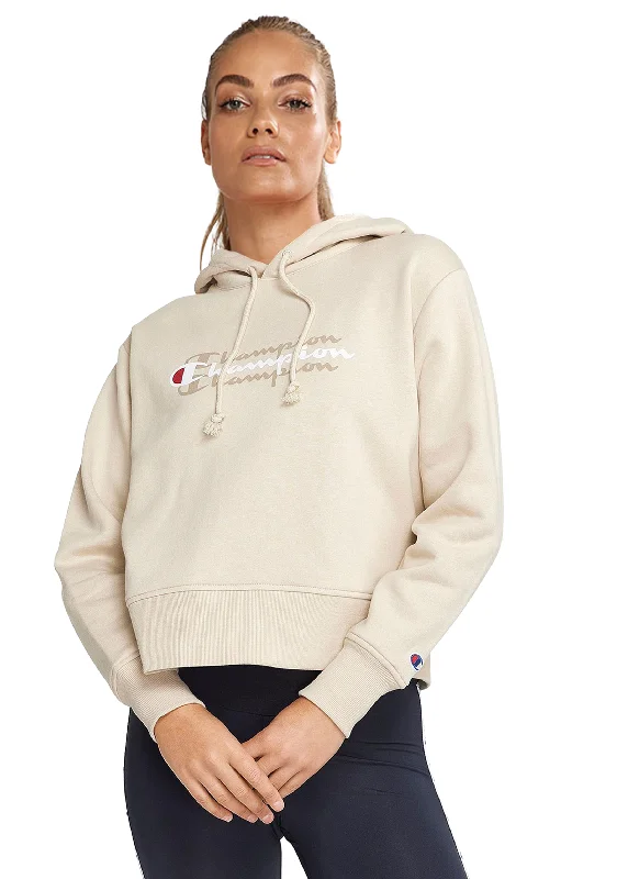 Champion Womens Sporty Graphic Hoodie <br> CTMWN