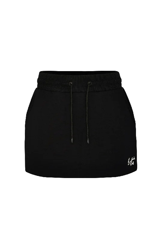 Black Women's Tech Fleece Skort