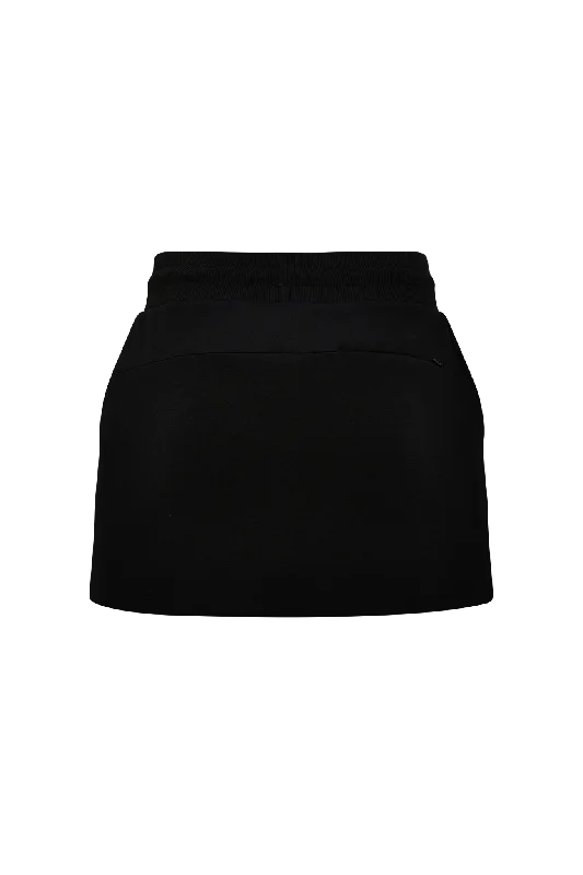 Black Women's Tech Fleece Skort