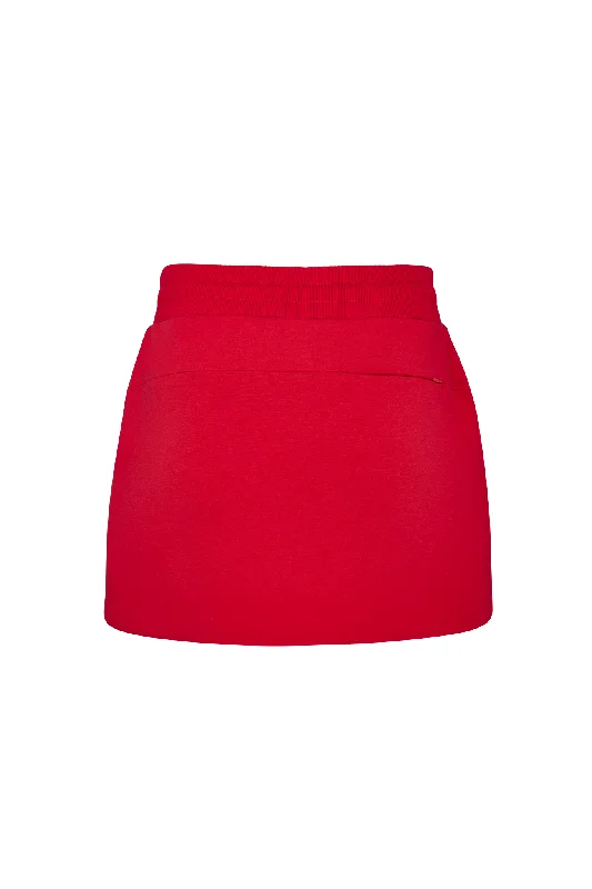 Jalapeno Red Women's Tech Fleece Skort