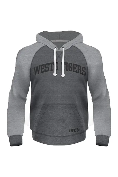 ISC Wests Tigers Fleece Hoodie Mens <br> WT16HDL1A