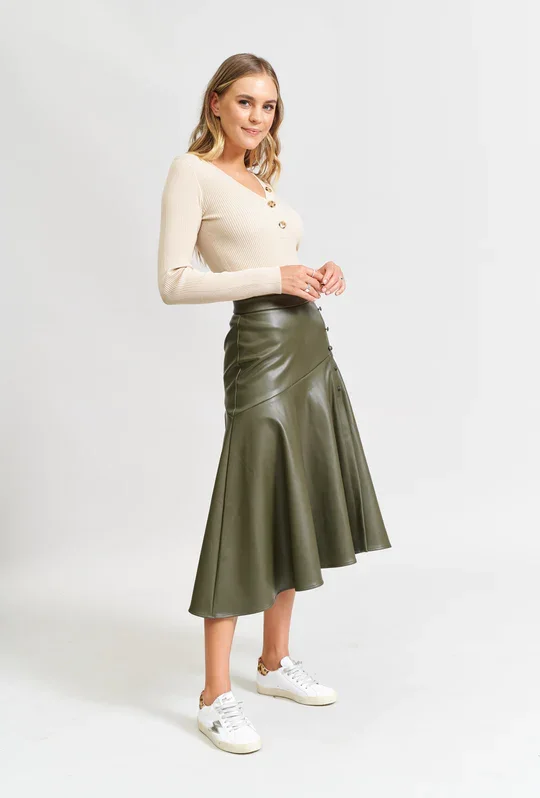 Pu Drifter Skirt